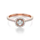 Pierścionek z diamentami